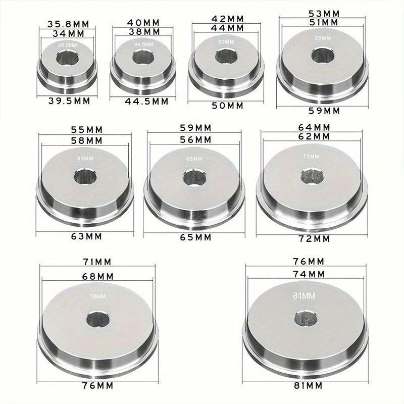 10pcs Bearing Race & Seal Driver Set - Image 6
