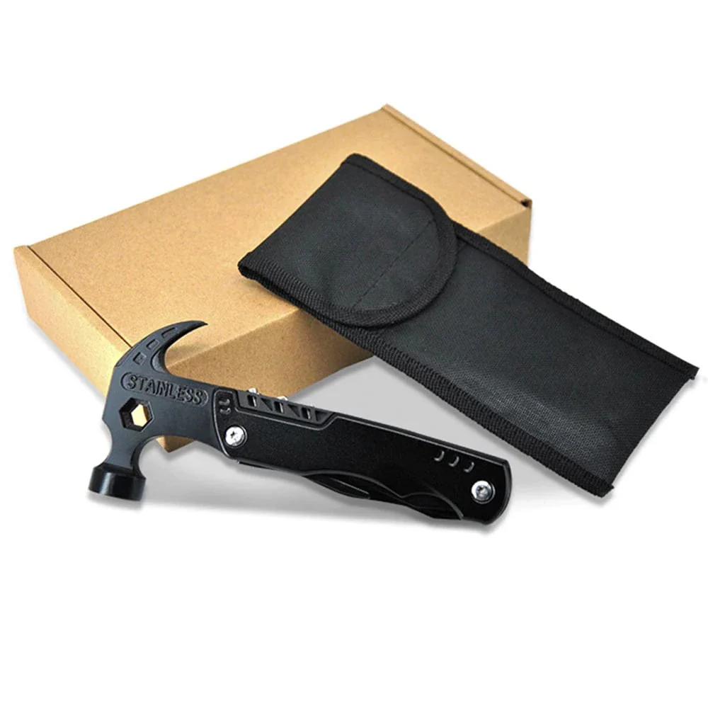 Multifunctional Survival Hammer 14 in 1 Stainless Steel Alloy Material - Image 10
