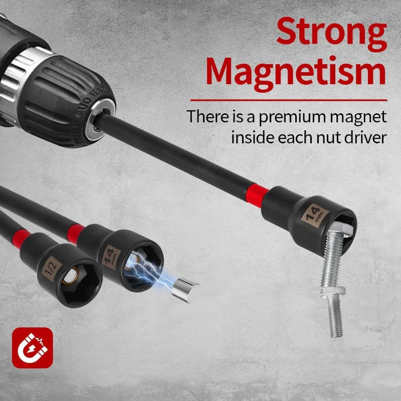 16-Piece Magnetic Nut Driver Set - Image 3