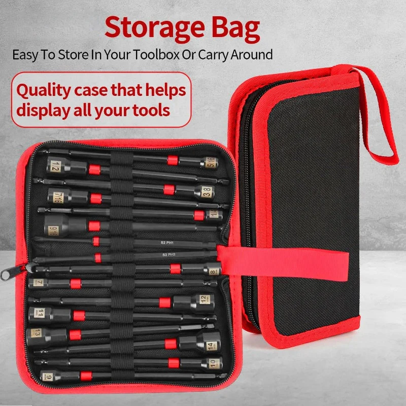 16-Piece Magnetic Nut Driver Set - Image 6