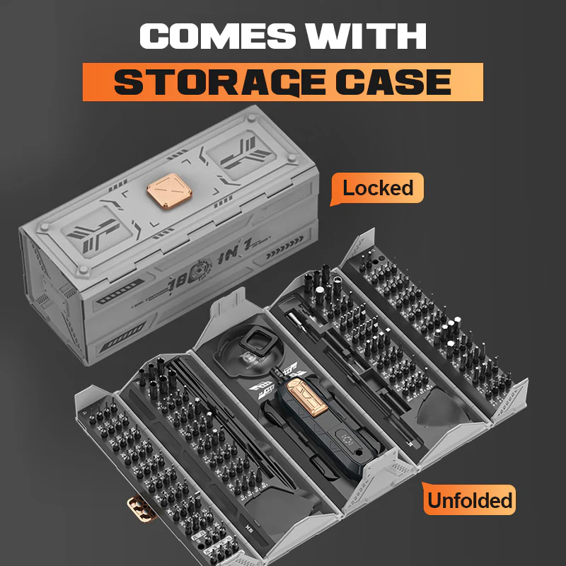 180-in-1 Professional Precision Screwdriver Kit - Image 7