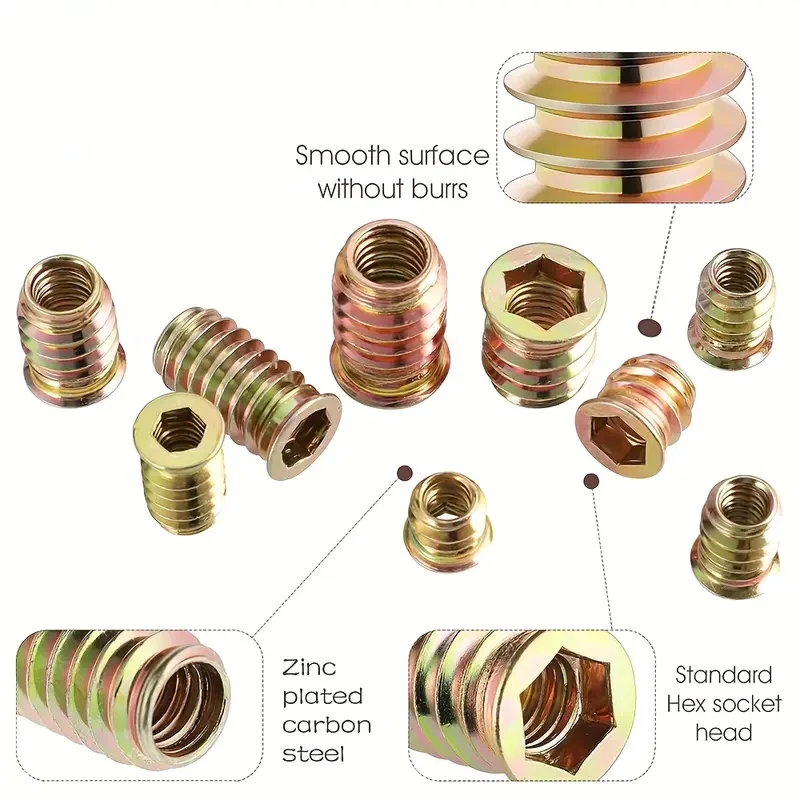 188 PCS Hexagon Socket Nuts Set - Image 3