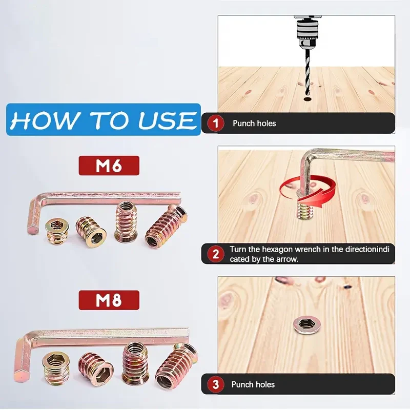 188 PCS Hexagon Socket Nuts Set - Image 5