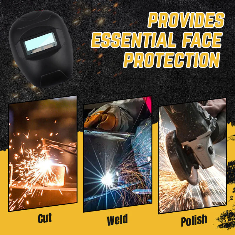 Lightweight Durable 2-In-1 Welding Mask & Safety Glasses - Image 2