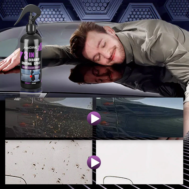🚘✨3-in-1 Automotive Ceramic Coating Spray - Image 6