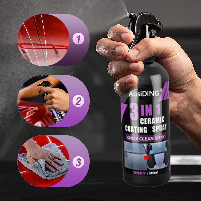 🚘✨3-in-1 Automotive Ceramic Coating Spray - Image 8
