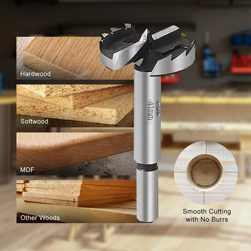 3-in-1 Anti-Slip Hex Shank Wood Hole Saw Kit（50% OFF） - Image 3