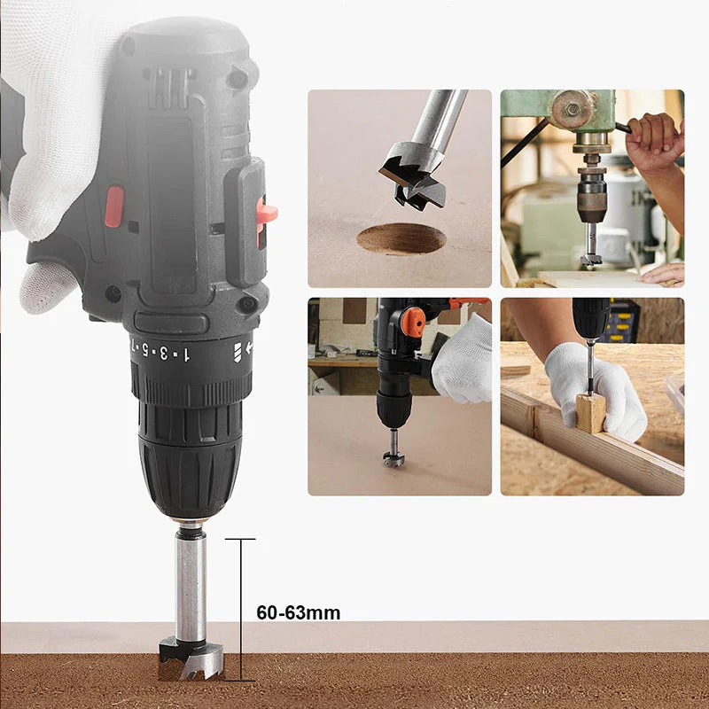 3-in-1 Anti-Slip Hex Shank Wood Hole Saw Kit（50% OFF） - Image 4