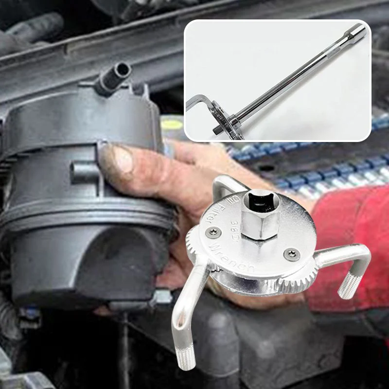 Two-way 3-Jaw Oil Filter Wrench - Image 3