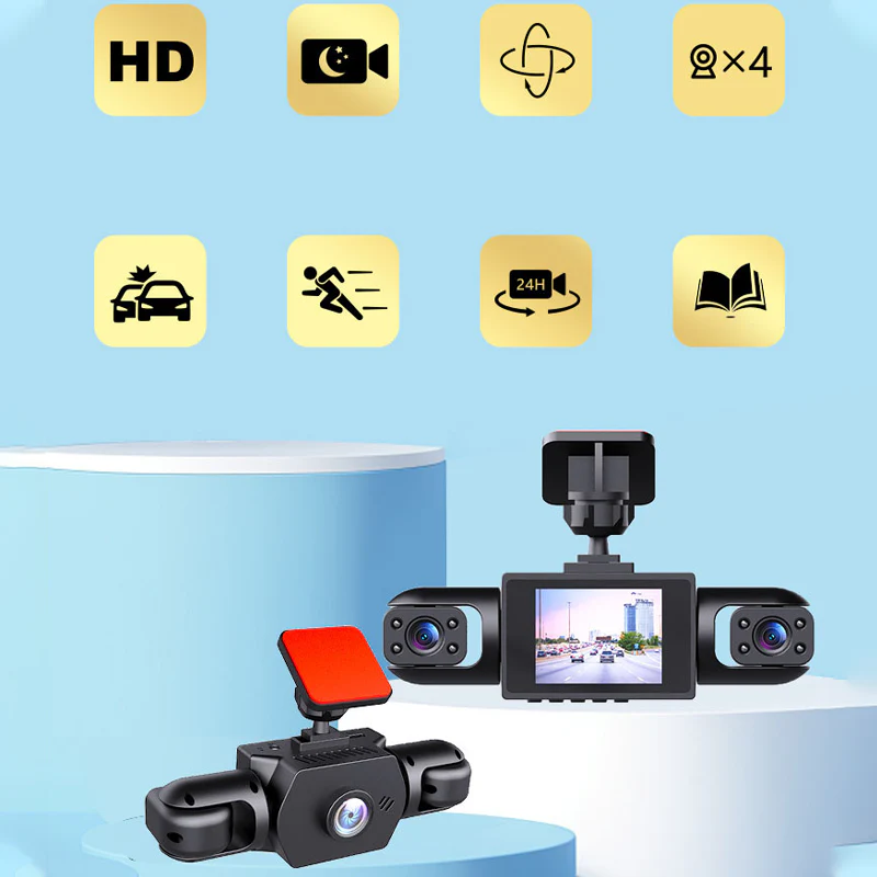 💥4-Lens 360° View Car Dash Cam - Image 2