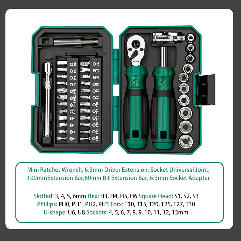 Portable & Multi-Functional 40 PCS Screwdriver Set - Image 8