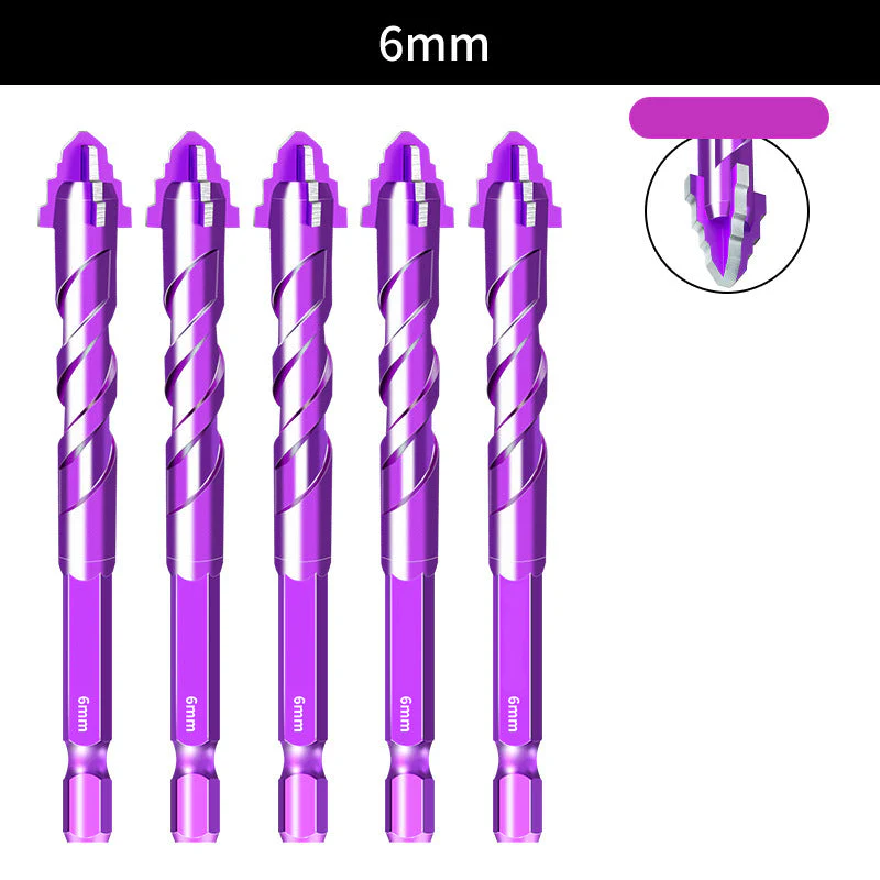 5PCS Premium 4-Flute Drill Bit Set - Image 11