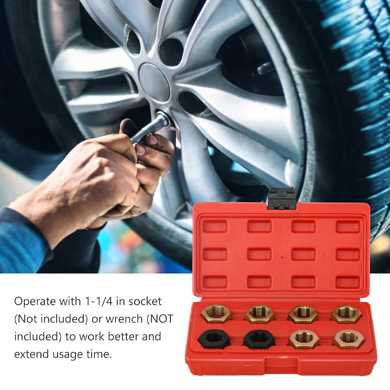 8 Pcs Automotive Screw Thread Repair Tool Set - Image 6