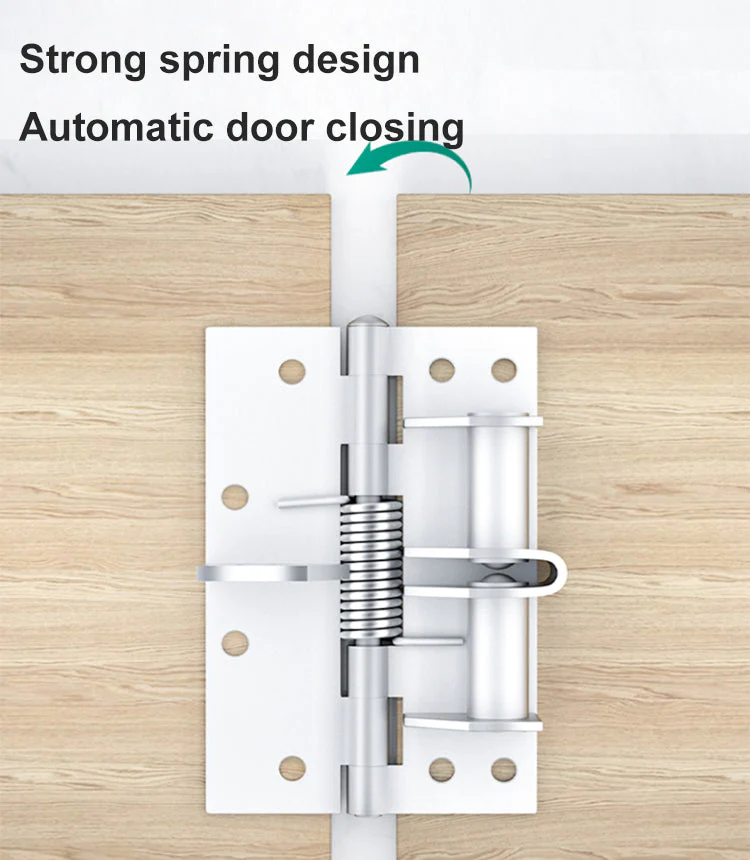 Automatic closing 4 Inch Spring Hinge - Image 4