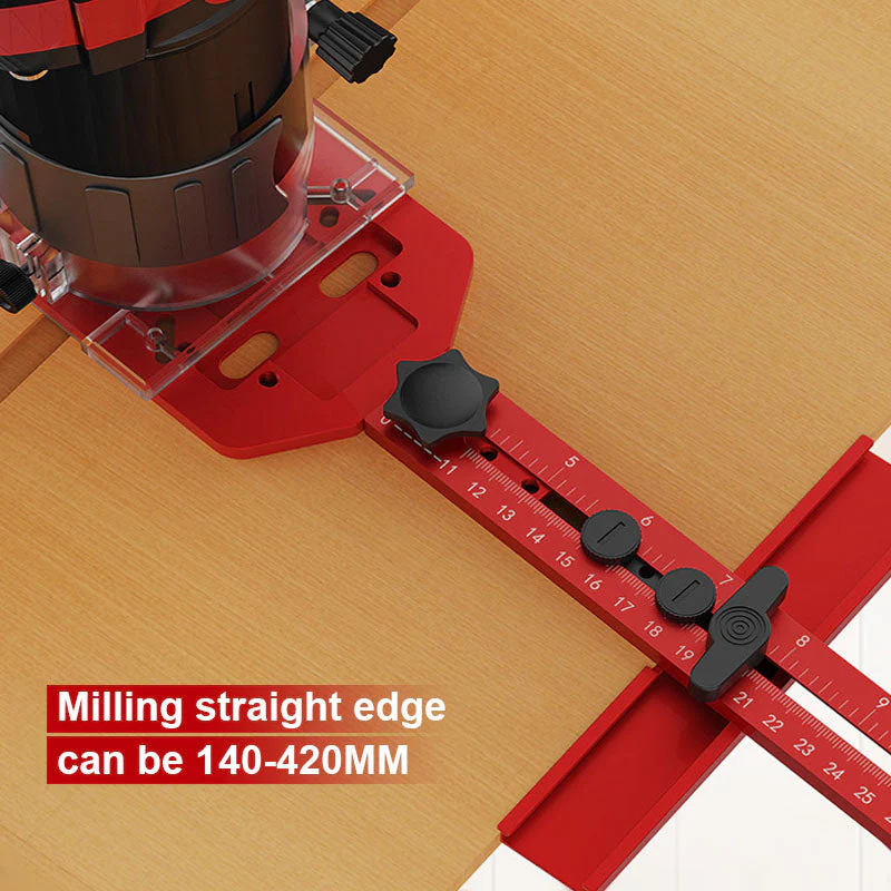 Adaptable Trimming Machine Slotted Base for Woodworking - Image 7