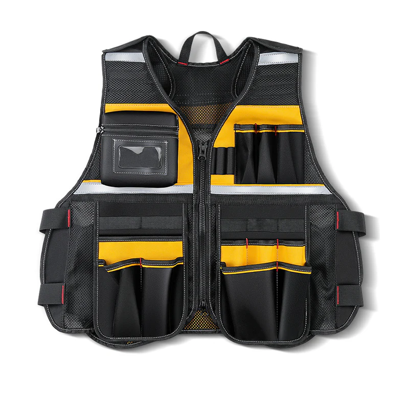 Adjustable Lightweight Construction Work Tool Vest - Image 7