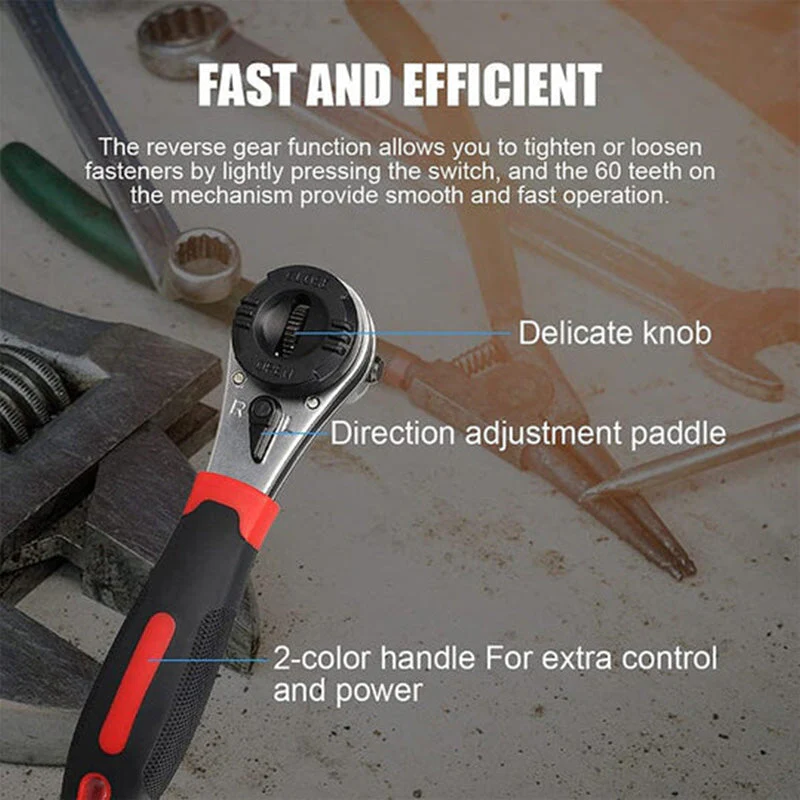 Adjustable Ratchet Wrench - Image 2