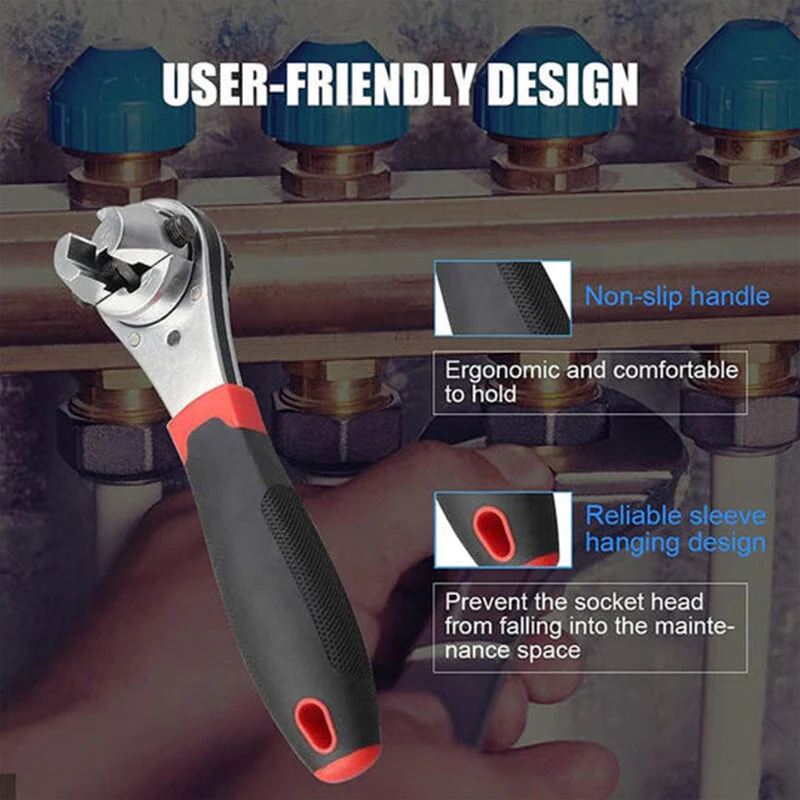 Adjustable Ratchet Wrench - Image 3