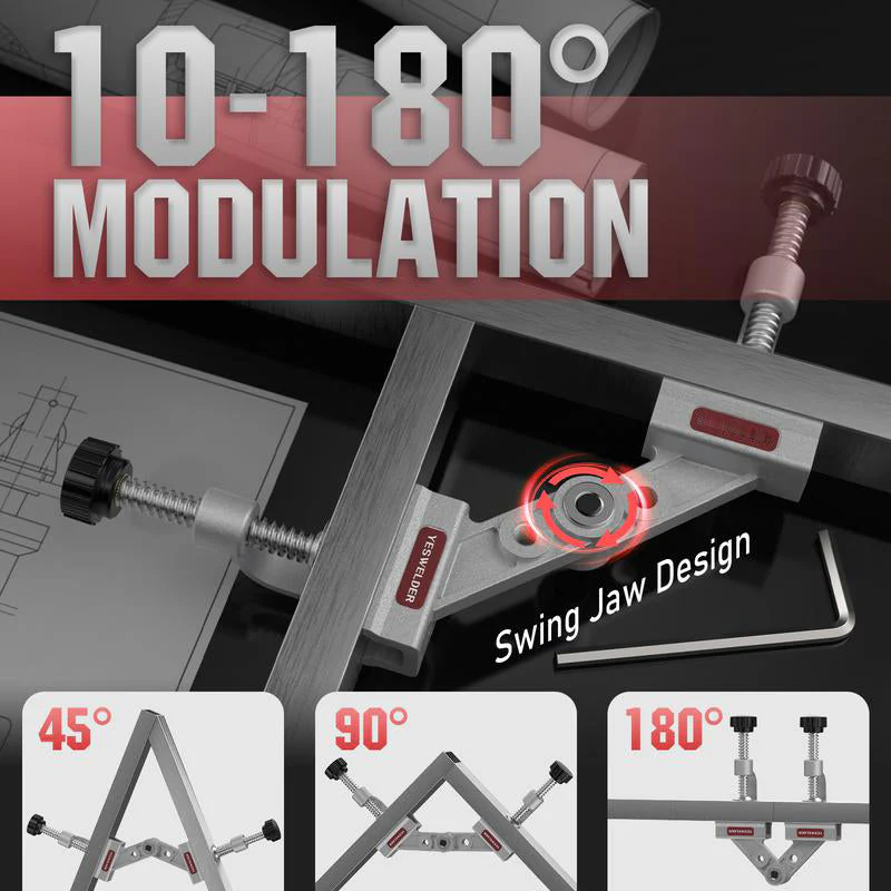Adjustable Tube Clamp for Welding and Woodworking - Image 3