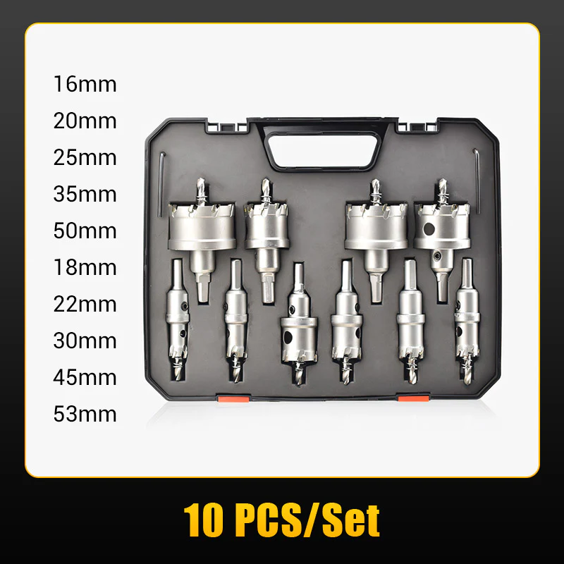 Carbide-Tipped Hole Cutter for Metal - Image 9