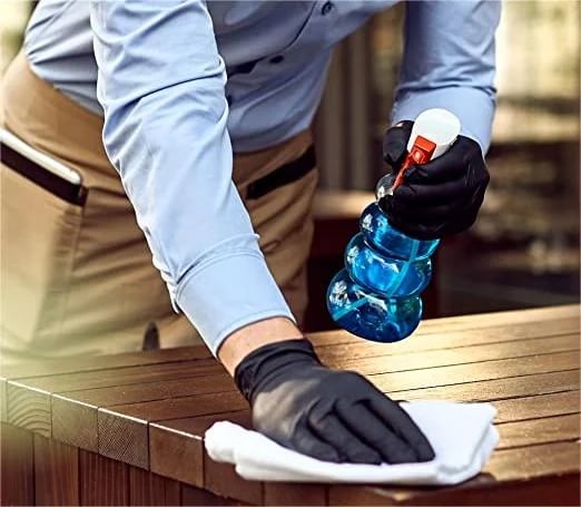 Disposable Nitrile Non-Slip Anti-Scratch Gloves - Image 8
