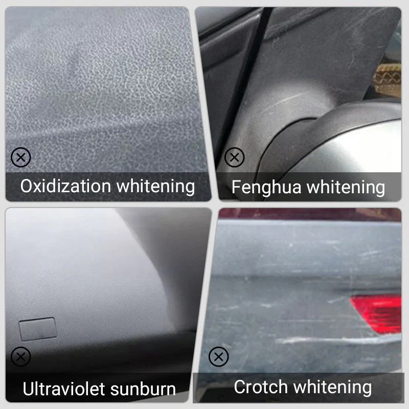 1-Step Plastic Trim Renewal – Restores Faded Car Interiors & Exteriors (No Painting Needed!)🎁Free Sponge - Image 4
