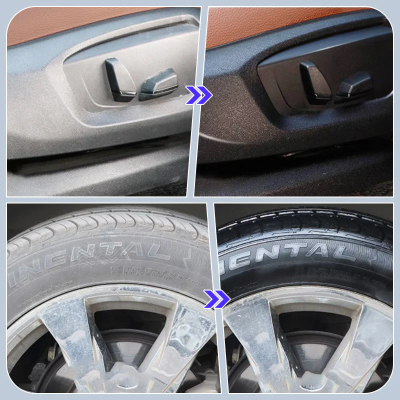 1-Step Plastic Trim Renewal – Restores Faded Car Interiors & Exteriors (No Painting Needed!)🎁Free Sponge - Image 7