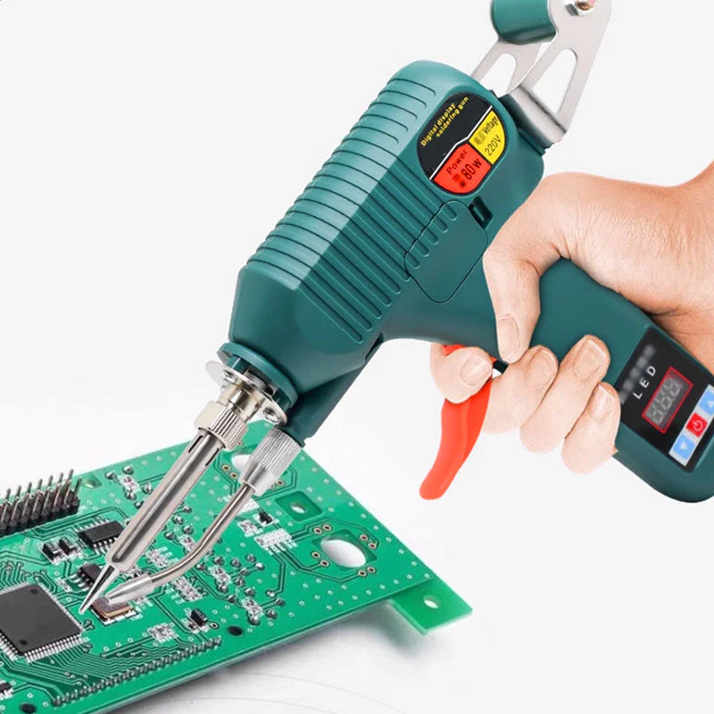 Digital Display  Soldering Iron - Auto Feed tin wire - Image 4