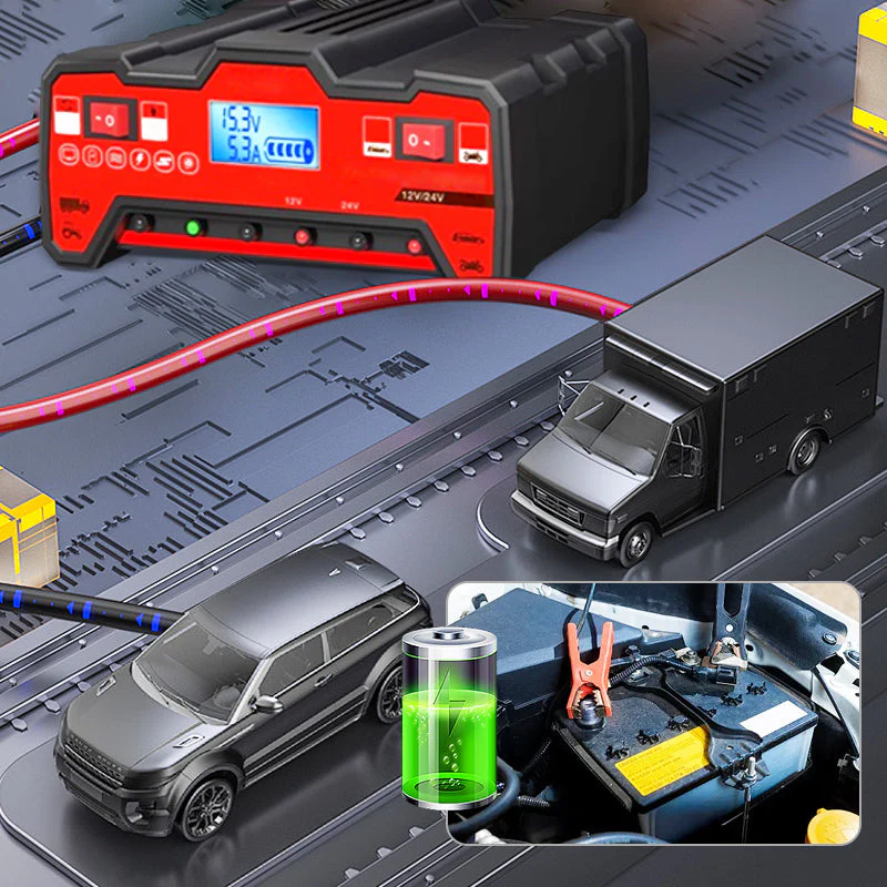 Automotive Intelligent Pulse Repair Battery Charger - Image 2