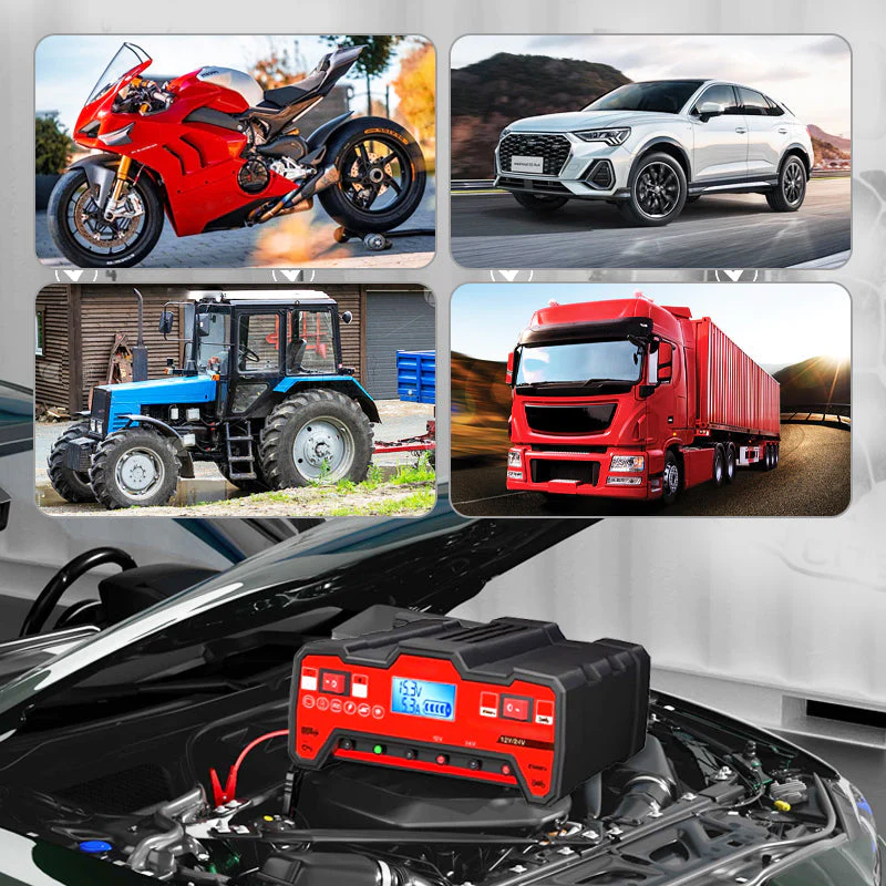 Automotive Intelligent Pulse Repair Battery Charger - Image 3