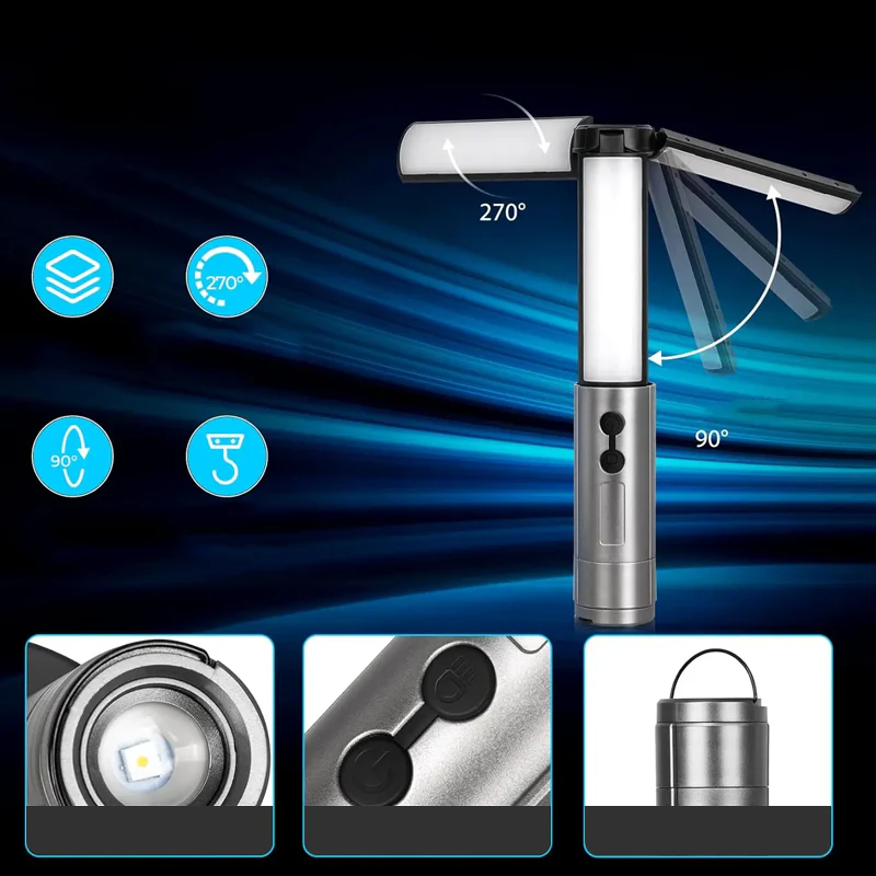 Portable Foldable LED Camping Lights - Image 4
