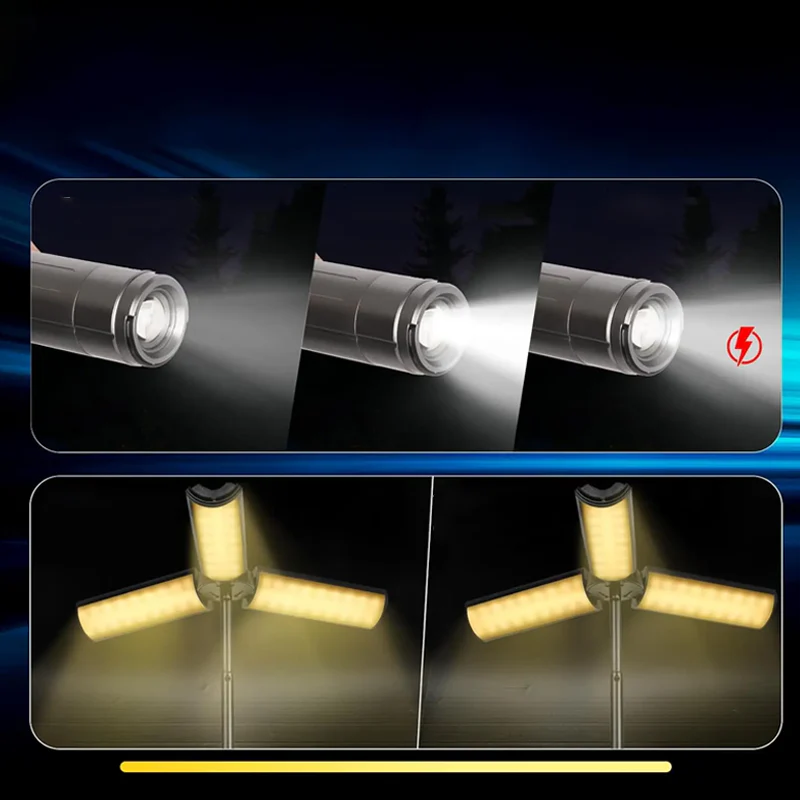 Portable Foldable LED Camping Lights - Image 5