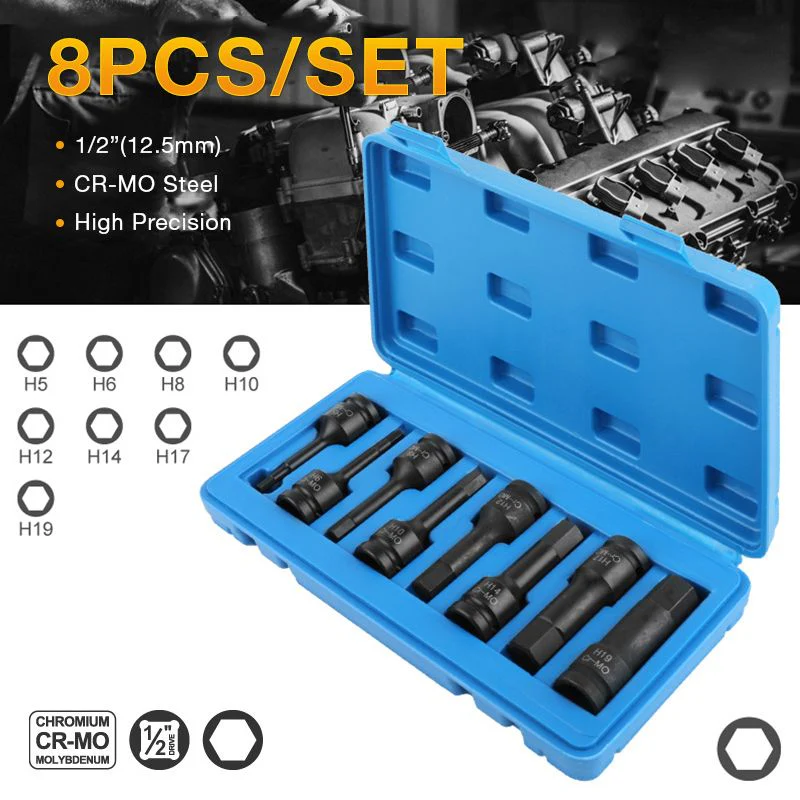 1/2” Pneumatic Wrench Hexagonal Drive Bits（50%OFF） - Image 8