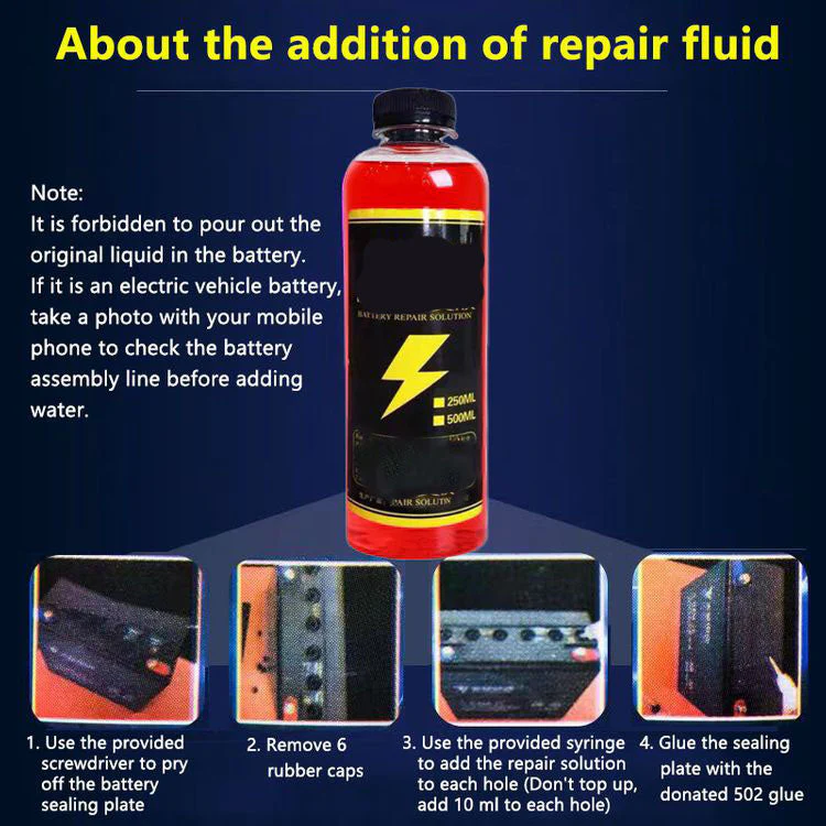 Effective Battery Repair Fluid for Electric Vehicles - Image 5