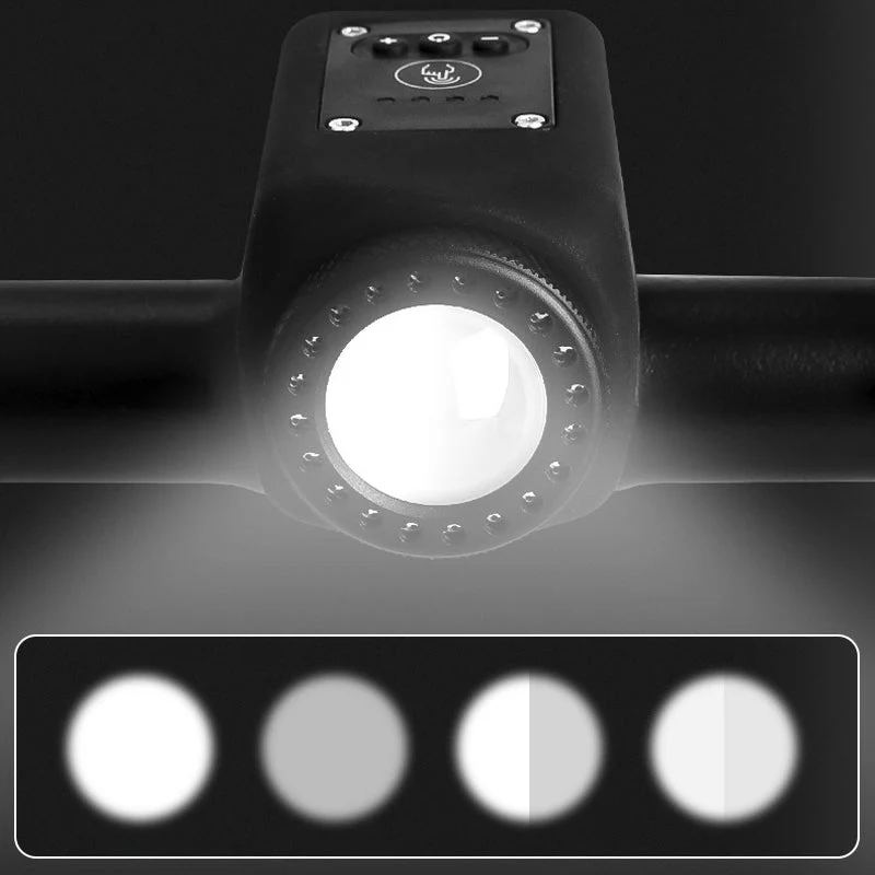 Outdoor Waterproof Bike Headlight with Horn - Image 7