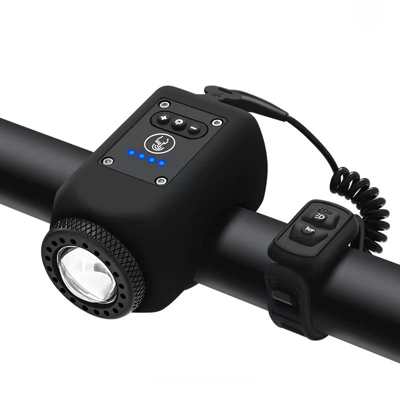 Outdoor Waterproof Bike Headlight with Horn - Image 9