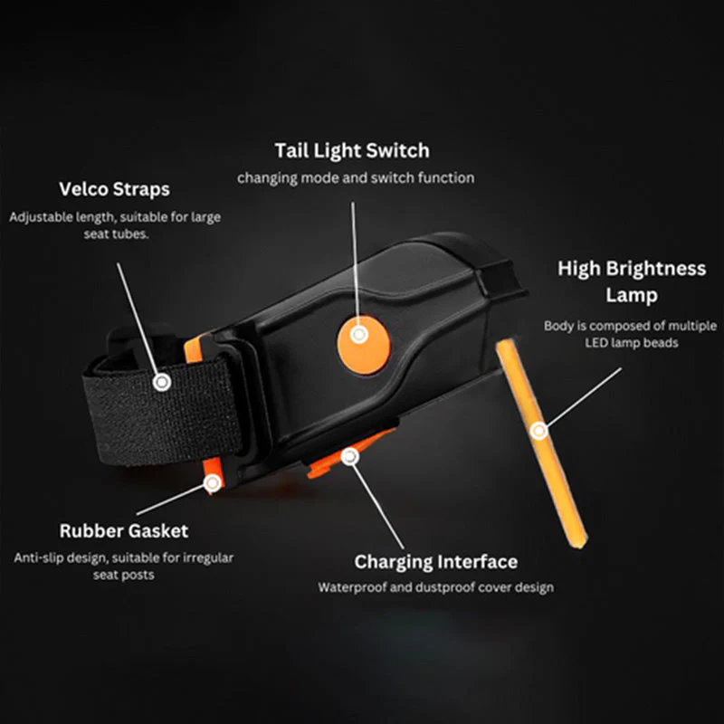 🎅🎊Christmas Special🎁LED Bicycle Tail Light - Image 2