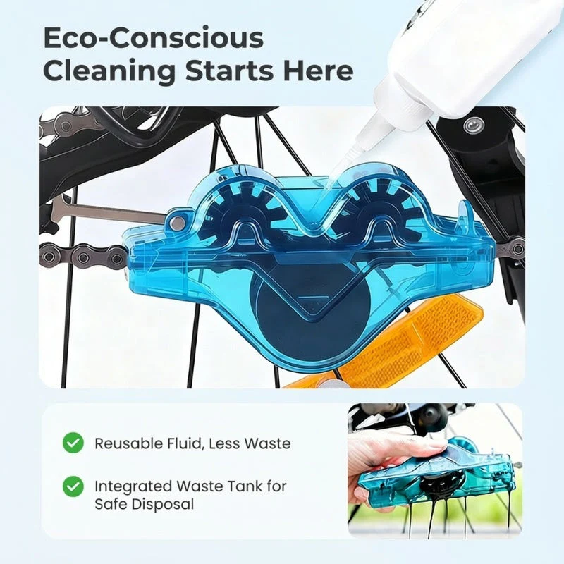 📢📢50% OFF !!!⏰Bike Chain Scrubber - Image 3