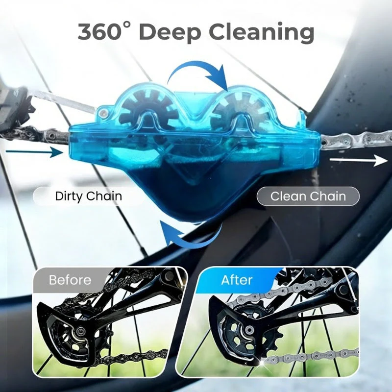📢📢50% OFF !!!⏰Bike Chain Scrubber - Image 5