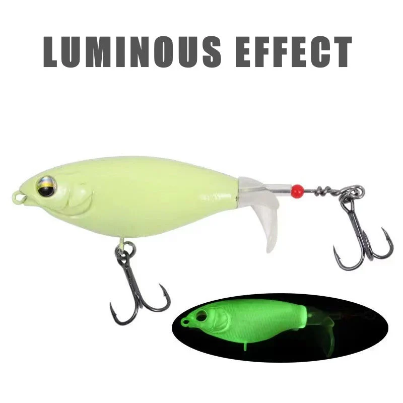 Bionic Fishing Lure Set with 3 Hooks & 360° Propeller Blade - Image 9