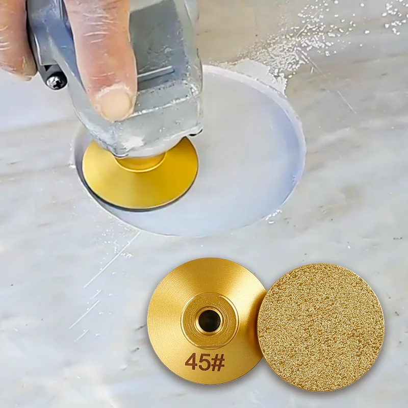2-Inch Diamond Grinding & Polishing Pad for Angle Grinder Tool - Image 5