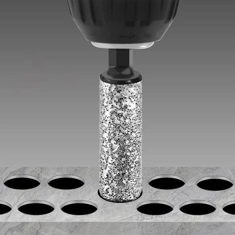 2-in-1 Hexagonal Shank Brazing Dry Drilling Specialized Hole Opener