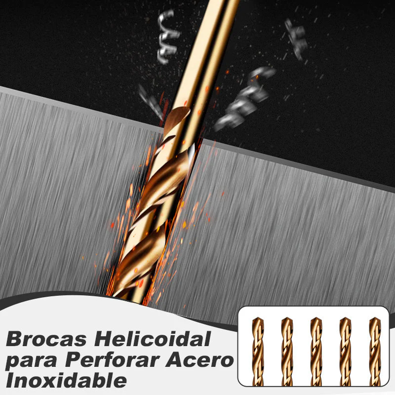 Twist Drill Bits for Drilling Stainless Steel（50% OFF）
