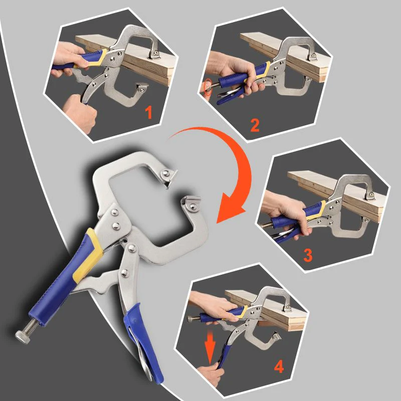 Heavy-duty C Clamp Locking Pliers - Image 6