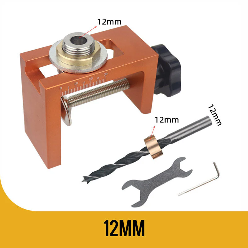 Cabinet Vertical Positioning Clamp and Drill Bill Set - Image 13