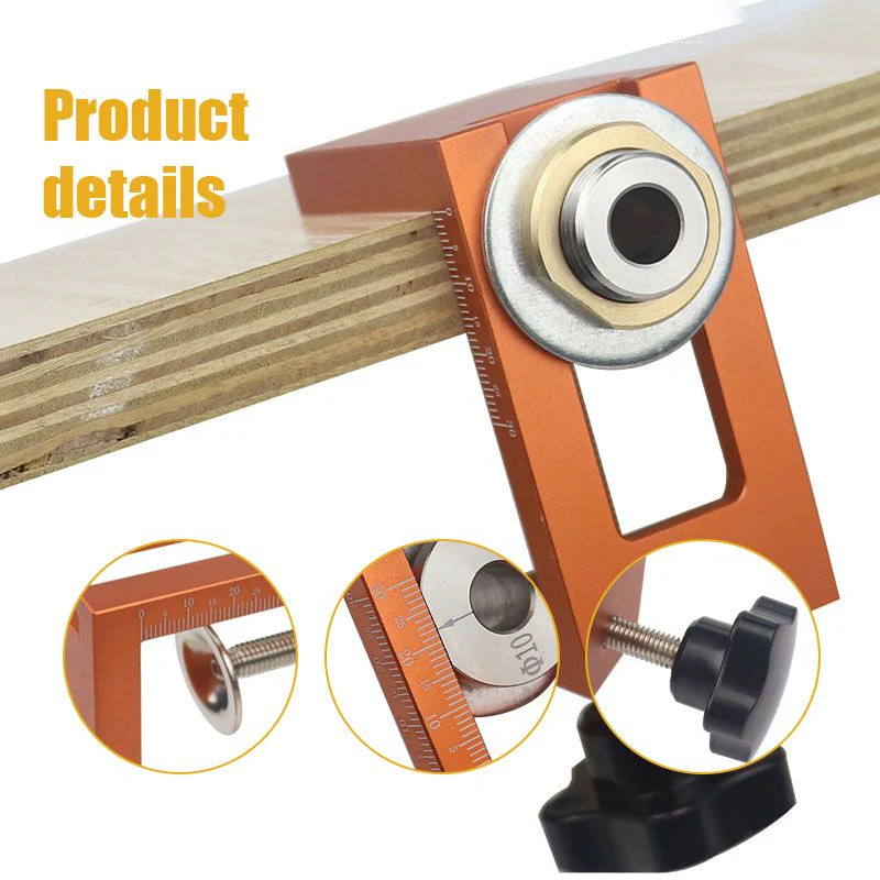 Cabinet Vertical Positioning Clamp and Drill Bill Set - Image 5