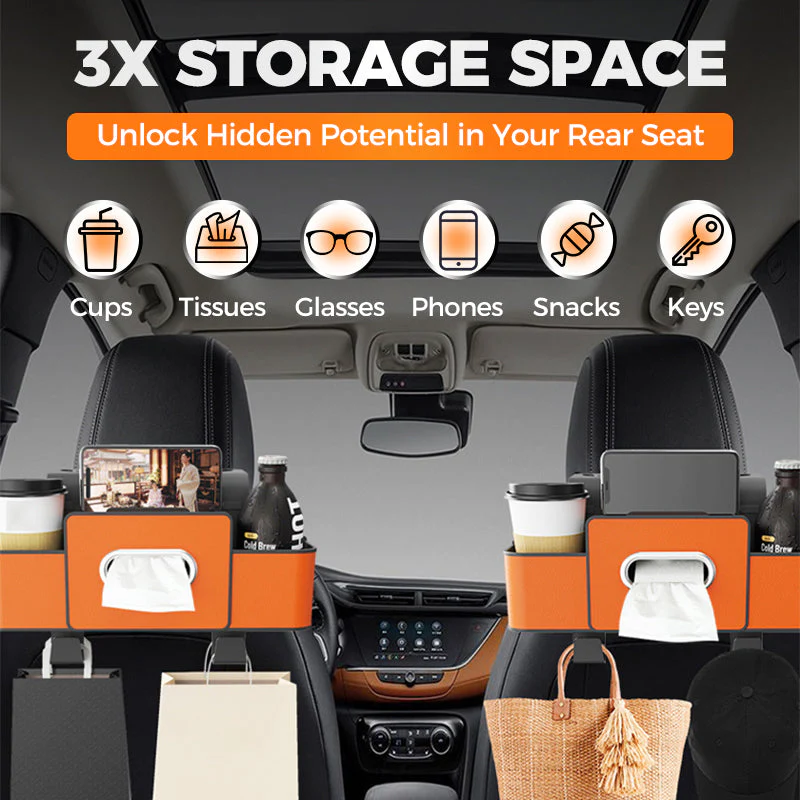 🚗 Car Multifunctional Seat Back Waterproof Storage Bag - Image 5