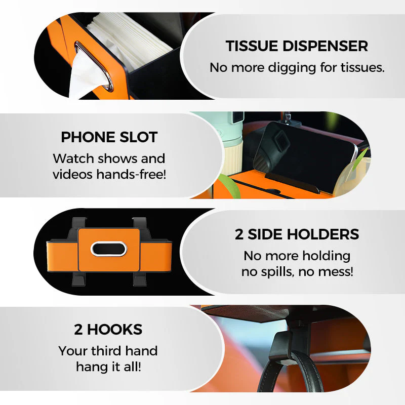 🚗 Car Multifunctional Seat Back Waterproof Storage Bag - Image 7