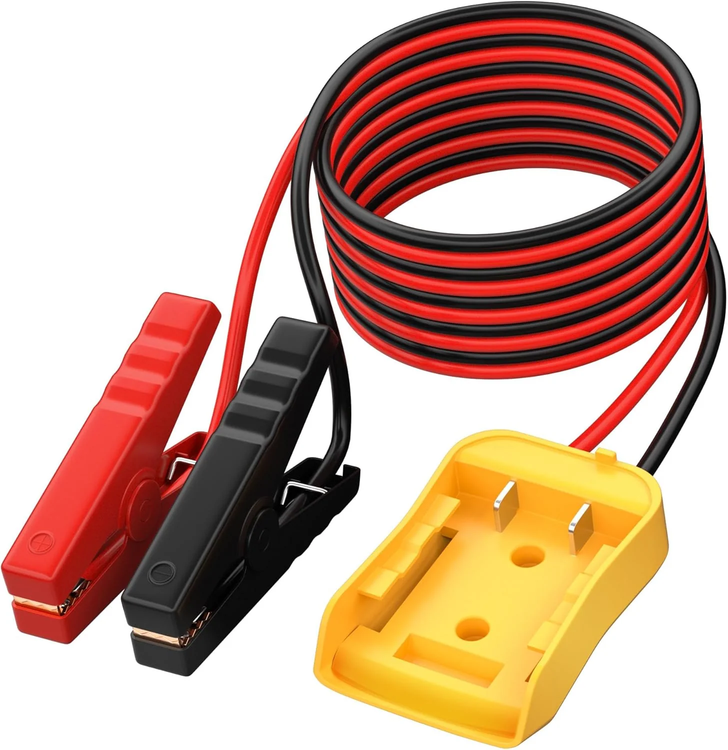 🚗Tool HOT Sale 50% OFF🔥6FT 12AWG Car Battery Jumper Cable with Adapter - Image 11