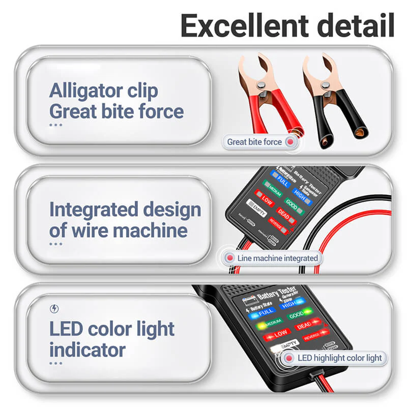 Multi-function car 12V battery tester（50%OFF） - Image 7